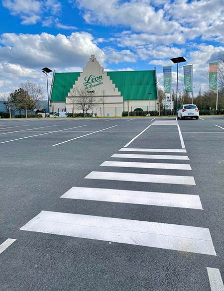 Entreprise de signalisation horizontale